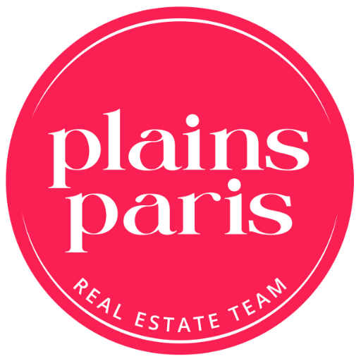 plains paris real estate team round logo